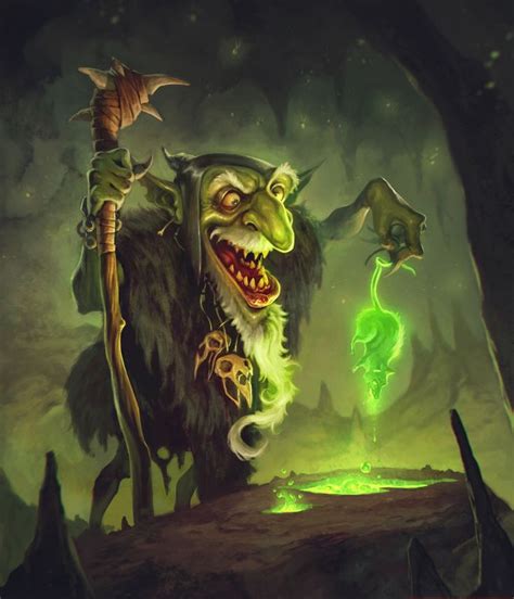 Shaman Goblin by BorjaPindado on @DeviantArt | Goblin art, Fantasy character design, Fantasy monster