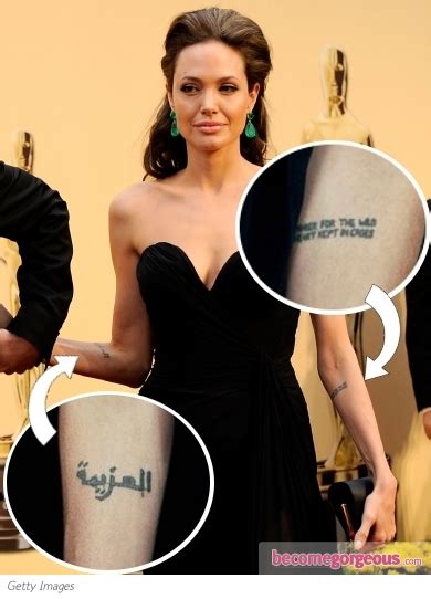 Choosing Tattoo: Angelina Jolie Tattoos In Wanted