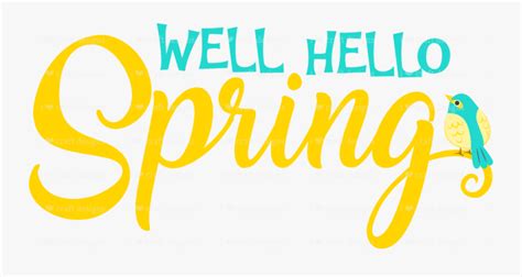 Transparent Hello Spring Png , Free Transparent Clipart - ClipartKey