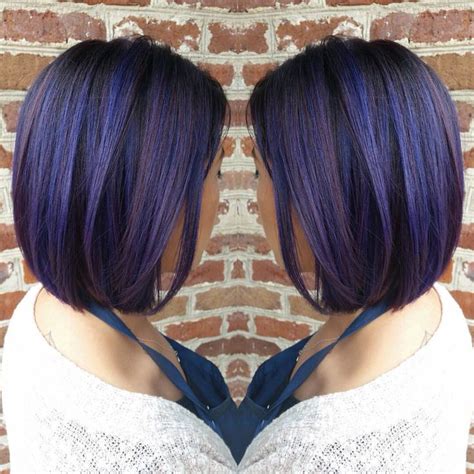 Indigo hair | Indigo hair, Cool hair color, Dyed hair