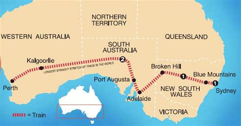 Indian Pacific | Australia, Western australia, Australia map