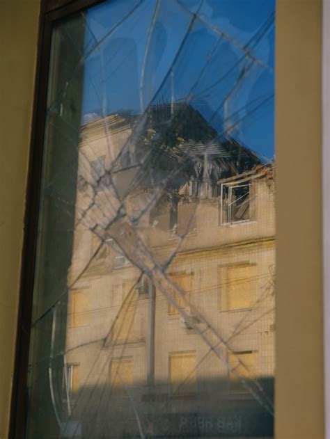 Window with Broken Glass · Free Stock Photo