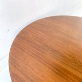 Mid Century Modern Round Walnut Coffee Table – Atomic Furnishing & Design