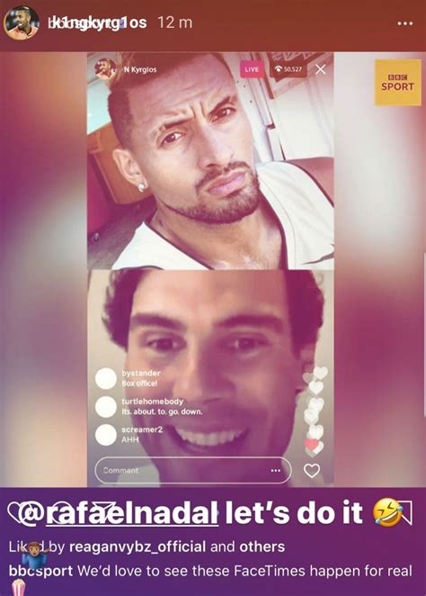 Nick Kyrgios Invites Rafael Nadal for an Instagram Live - EssentiallySports