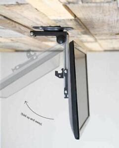 Ceiling TV Mount Universal Hinged Tilt & Swivel Bracket Flip Down Folding Roof 7426909909122 | eBay