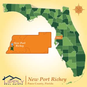 New Port Richey FL Overview and Location Information - Real Estate for Sale