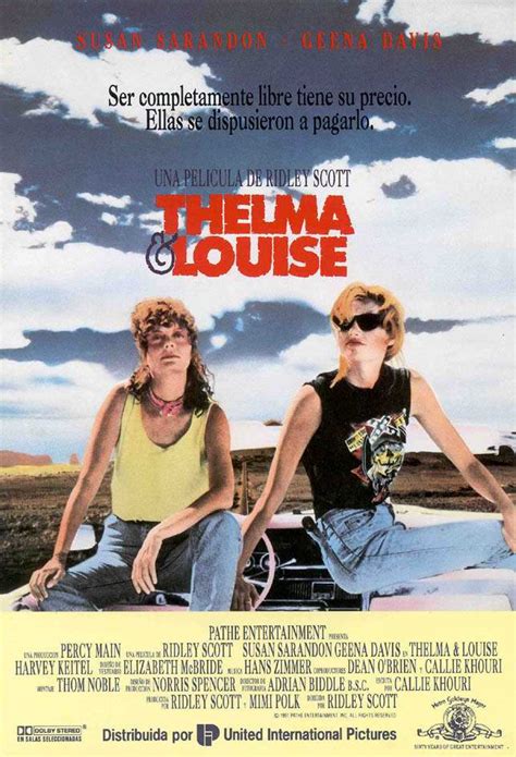 Thelma And Louise Film Poster Thelma & Louise: 10 Behind-the-scenes ...