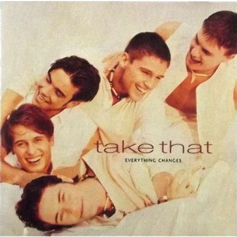 Everything changes (cd 13 titres) by Take That, CD with vinyl59 - Ref:117296634