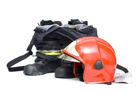 Fireman accessories stock photo. Image of fire, firefighter - 7222652