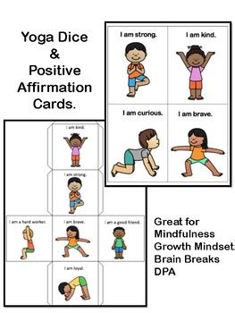 Brain Break Yoga Cards by Teaching with K | TPT