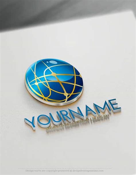 Free Logo Maker 3D Technology Logo Design - Create 3D Logos