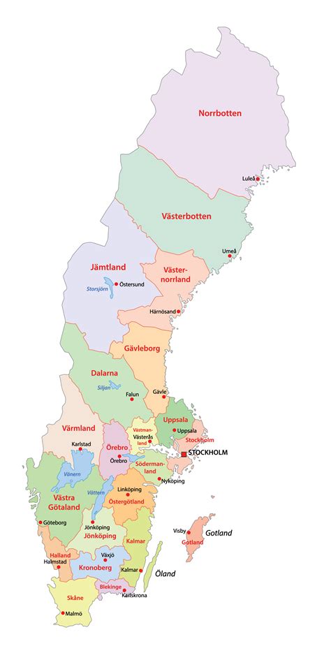 Sweden Maps & Facts - World Atlas