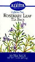 Rosemary Leaf Tea 30 bags, $4.35ea from ALVITA TEAS!