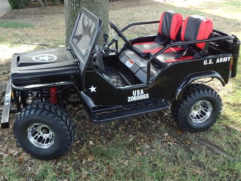 Jeep Go Kart | 125cc Gas Engine | 3 Speed | Reverse - GoKarts USA®