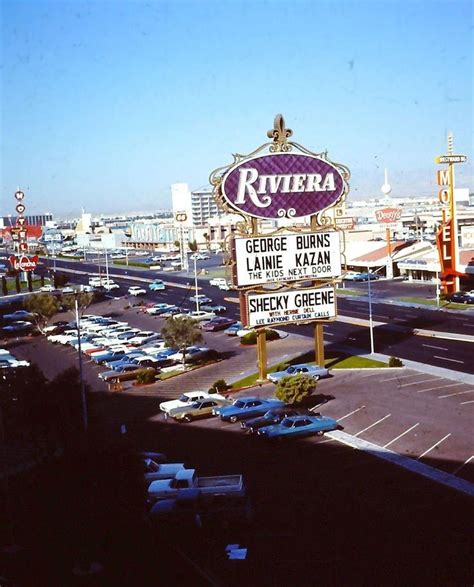 View from the Riviera Hotel. Las Vegas, some morning in 1967. | Las vegas resorts, Las vegas ...