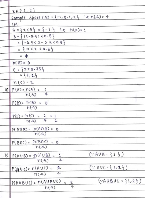 4. (10 points) A number x is selected at random in the interval [-1, 2]. Let... - HomeworkLib