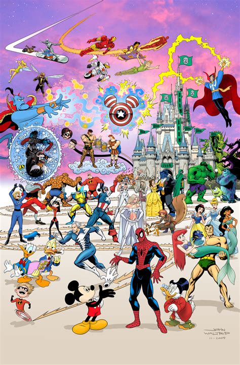 The Marvel-Disney Merger Two Year Anniversary