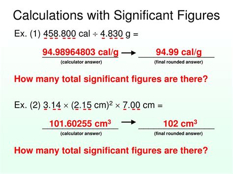 PPT - Calculations with Significant Figures PowerPoint Presentation, free download - ID:5918617