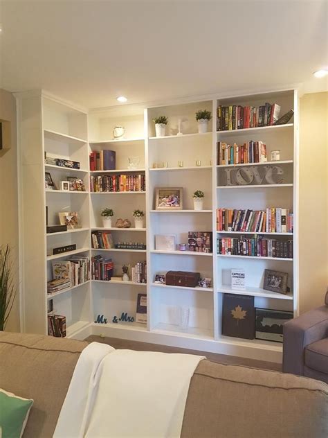 Billy DIY Bookshelf Wall - Album on Imgur | Bookshelves diy, Wall ...