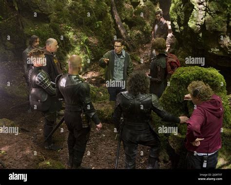 EWAN MCGREGOR, BRYAN SINGER, NICHOLAS HOULT, JACK THE GIANT SLAYER, 2013 Stock Photo - Alamy