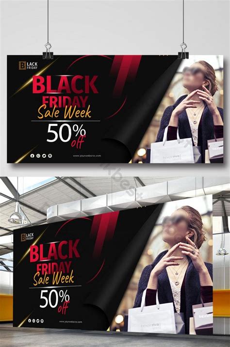 Unique Black Friday Banner Design template | PSD Free Download - Pikbest