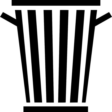 SVG > trashcan garbage rubbish away - Free SVG Image & Icon. | SVG Silh