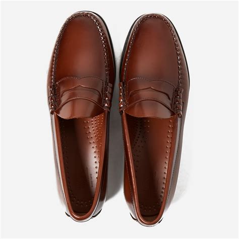 G.H.BASS Leather Bass Weejun Larson Penny Loafer in Brown for Men - Lyst