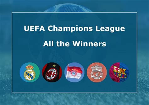 The List of the UEFA Champions League Winners Year by Year | Footgoal