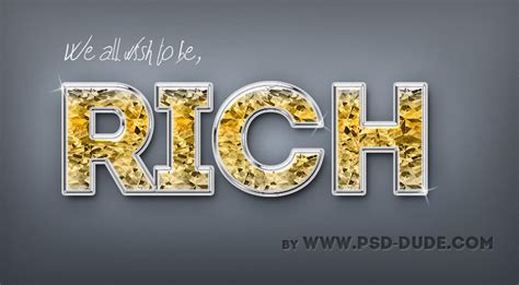 Diamond Text Effect (Free Photoshop Style & PSD) | PSDDude