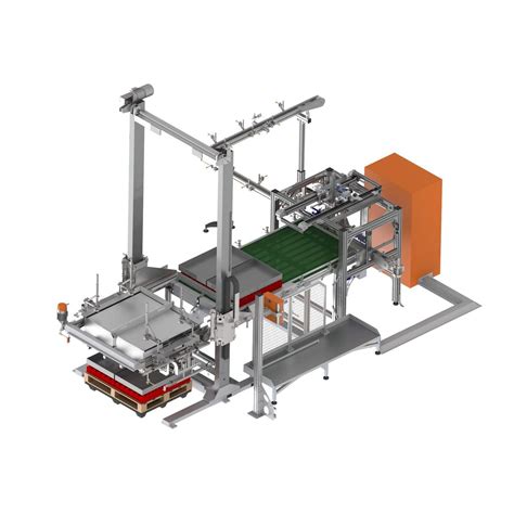 Layer palletizer - Productive Systems - tower / for plastic bottles / jerrycan