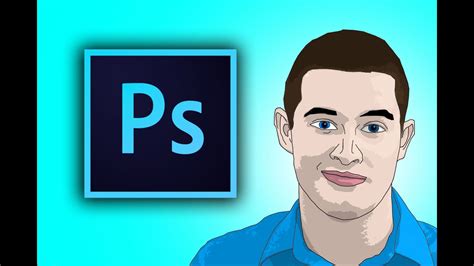 How To Cartoon Yourself In Photoshop CC - YouTube