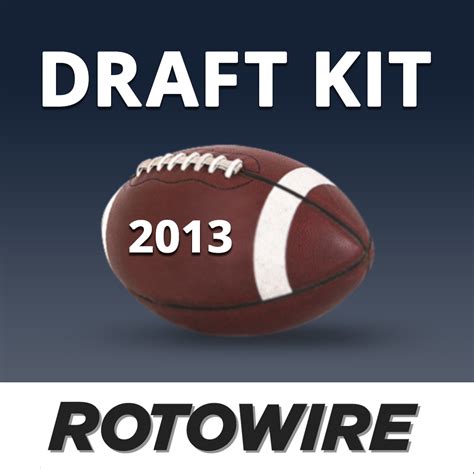 RotoWire Fantasy Football Draft Kit 2013 by Roto Sports Inc