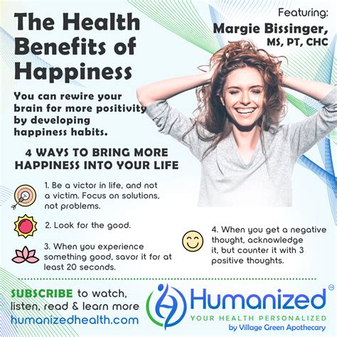 The Health Benefits of Happiness – Humanized