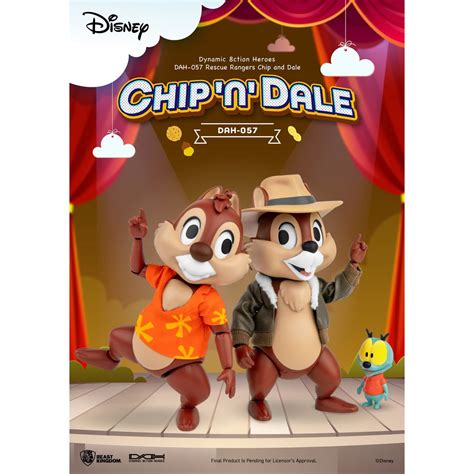 Chip 'n Dale: Rescue Rangers Chip And Dale DAH-057 Dynamic 8-Ction ...