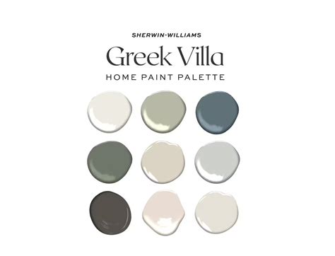 Greek villa coordinating colors and color schemes – Artofit