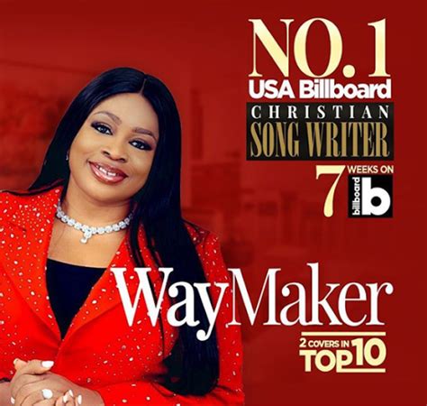 Nigerian Gospel Singers Celebrate Sinach As She Tops Billboard Charts