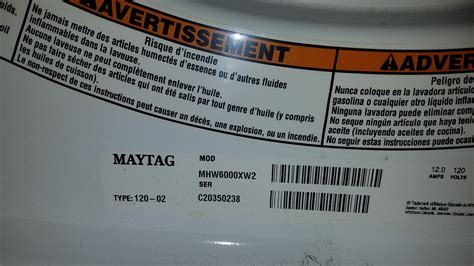 My Maytag washer is giving F01 E01 error codes. I replaced the motor control board and it’s ...