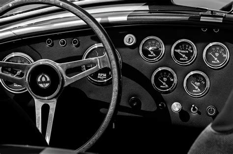 AC Cobra Interior Photograph by Sebastian Musial - Fine Art America