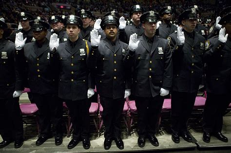 NYPD Graduation Ceremony - David Brabyn Photojournalist New York City