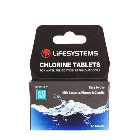 Water Purification Tablets | Chlorine Tablets | Lifesystems