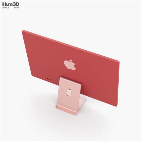 Apple iMac 24-inch 2021 Pink 3D model - Electronics on Hum3D