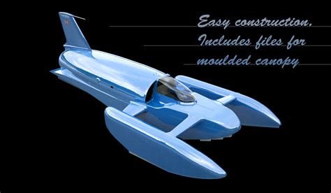 Bluebird K7 Hydroplane Model Kit by CASE WESTERN | Download free STL ...