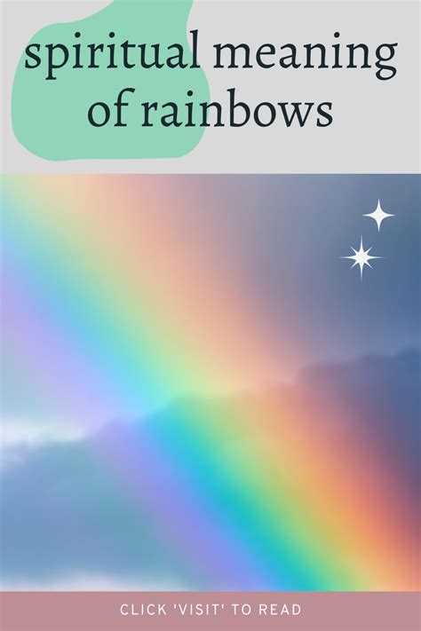 Rainbow symbolism: What is the spiritual meaning of rainbows? | Rainbow meaning, Rainbow quote ...