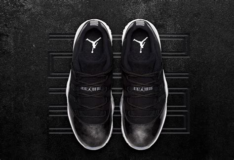 Air Jordan 11 Low "Black/White" Official Photos - Air Jordans, Release ...