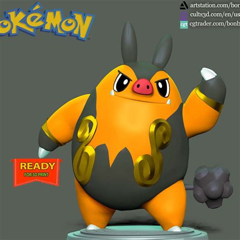 CO3D - Pignite- Pokemon Go