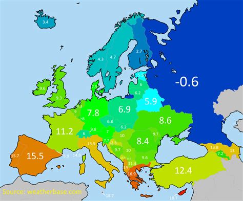 Temperatura en Europa +MAPAS - Forocoches