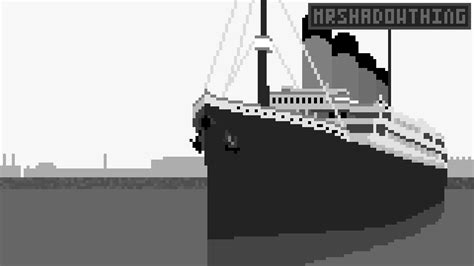 SimplePlanes | pixel art titanic