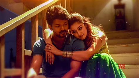 Vijay And Nayanthara's Bigil Movie Unakaga Lyrical Video Song Stills ...