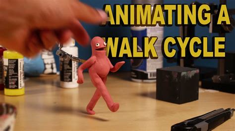 STOP MOTION TUTORIAL - Walk Cycle - YouTube