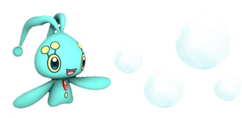 Shiny Manaphy using Bubble by TransparentJiggly64 on DeviantArt